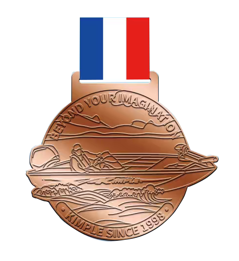 Médaille bronze (temporaire argent)